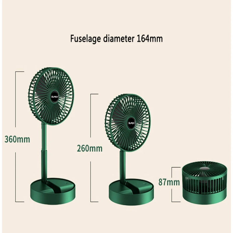 Ventilador dobrável - portátil