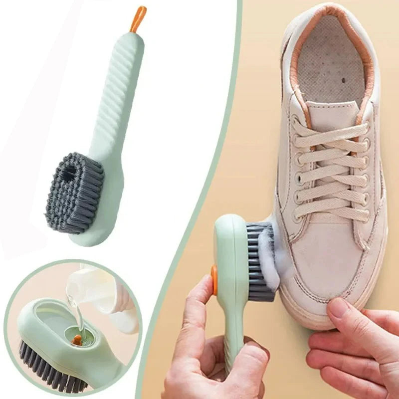Escova multifuncional para sapatos - Clean Tool - Limpeza em minutos