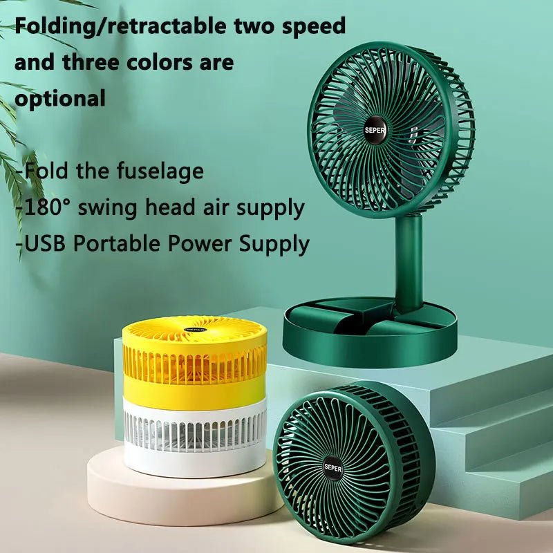 Ventilador dobrável - portátil