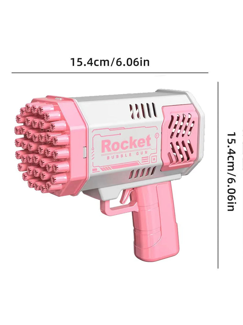 Bolha de sabão -Pistola automática para crianças, 60 Buracos.