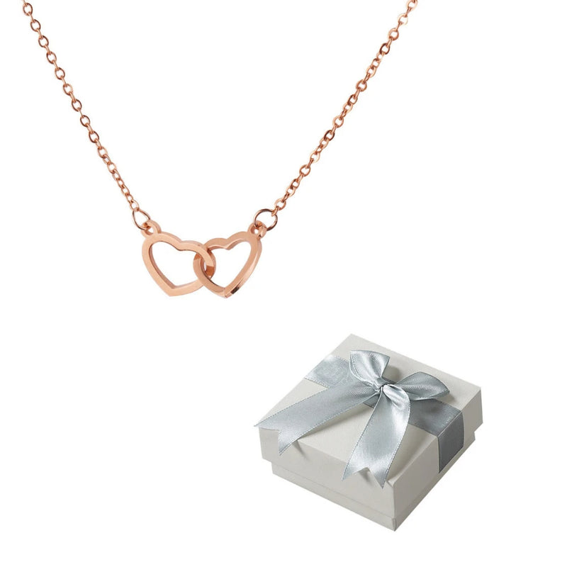 Caixa de rosa PERSYA com colar - Valentine´s Day - Presente sofisticado
