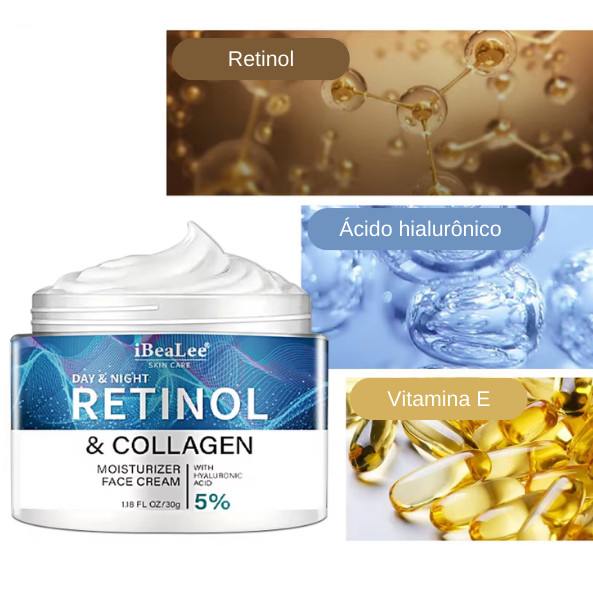 Creme facial Anti-rugas  - rejuvenescedor