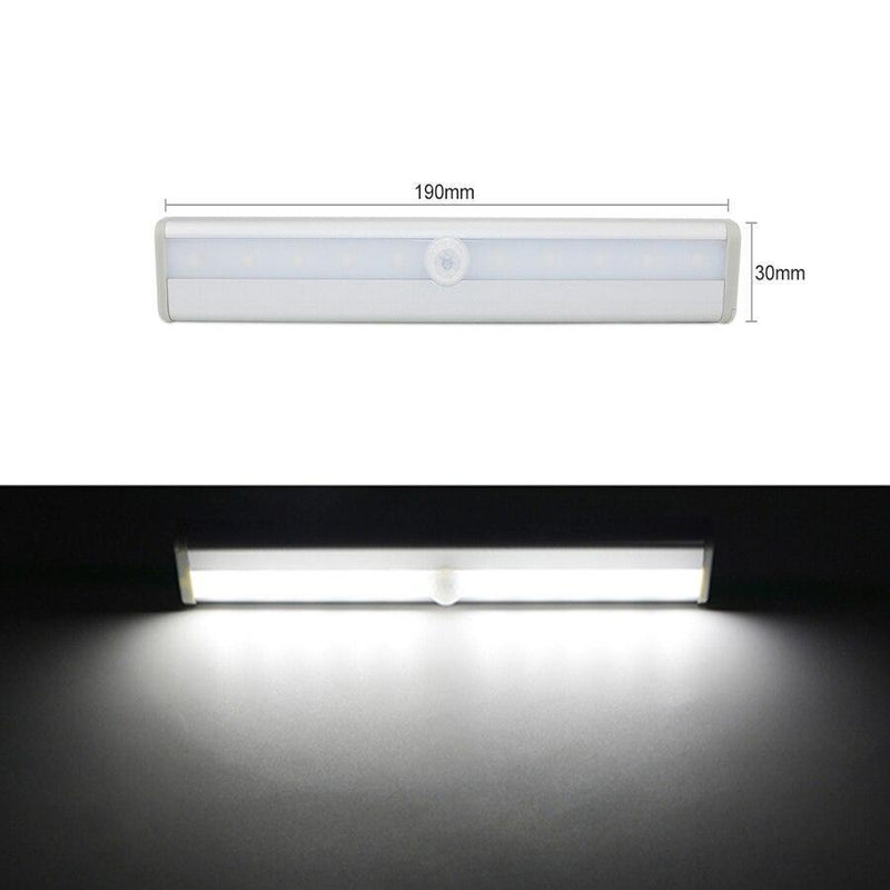 Led Inteligente com Sensor de Movimento - FQ Led CASA 04 Direct Ofertas 10 Led Branca 